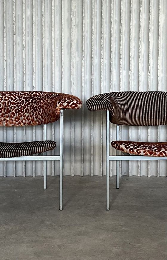 Image 1 of 2x Meander Gamma chairs by Rudolf Wolf