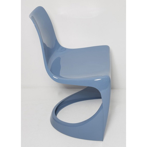 Mid century blue Cado chair by Steen Østergaard, Europe 1960s