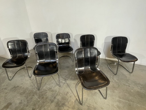 7x Willy Rizzo chair C2