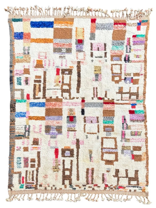 Modern Moroccan Abstract Design Rug 200X300 Cm