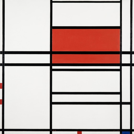 Image 1 of Piet Mondrian ---Composition No. 4 --From 1942