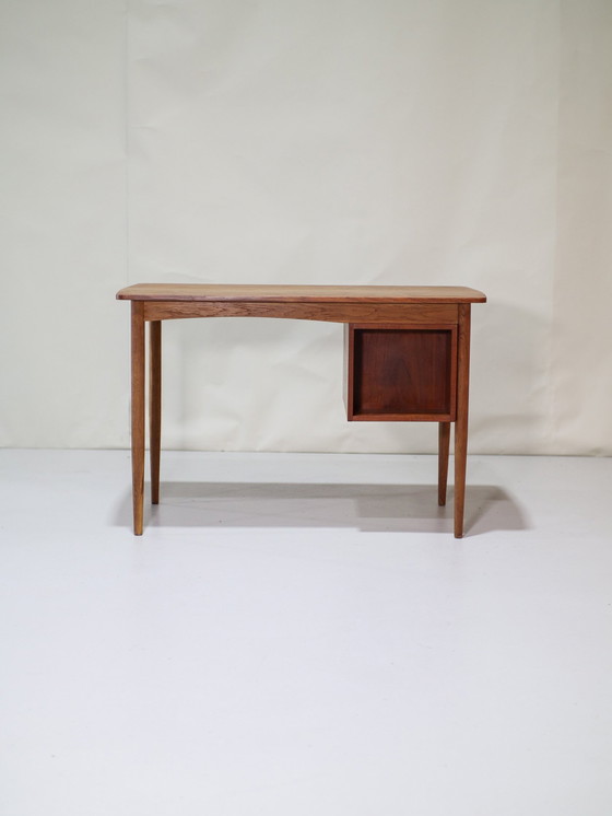 Image 1 of Desk Vintage Teak Freestanding Danish