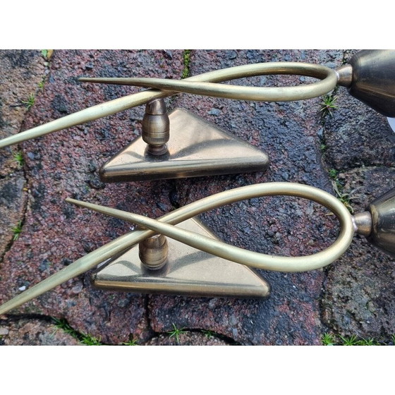 Image 1 of Coppia di lampade da parete vintage di Lunel, 1961