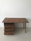 Cees Braakman pour Pastoe Bureau EE02 en chêne, années 1950