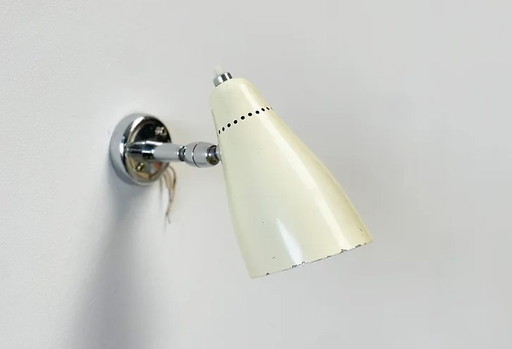 Giuseppe Ostuni chrome white wall lamp