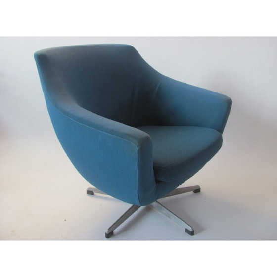 Image 1 of Vintage armchair in blue by Up Závody Rousínov, Czechoslovakia 1960s