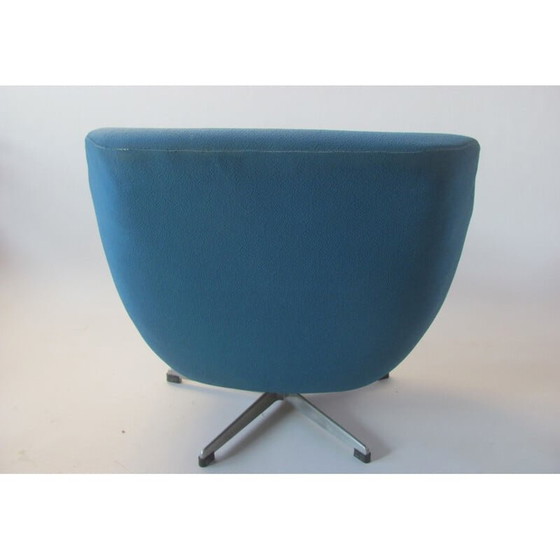 Image 1 of Vintage armchair in blue by Up Závody Rousínov, Czechoslovakia 1960s
