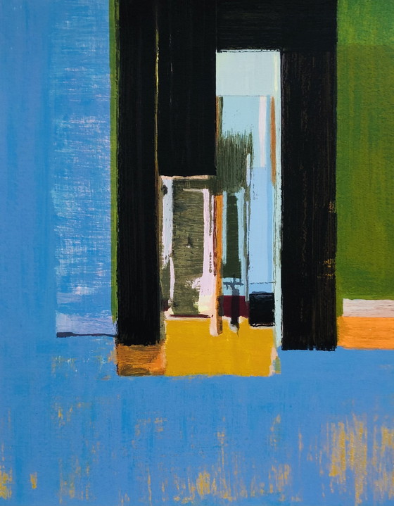 Image 1 of Helmuth van Galen - Serigrafia colorata