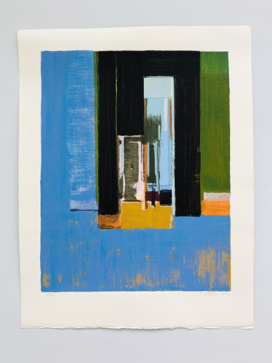 Image 1 of Helmuth van Galen - Sérigraphie colorée