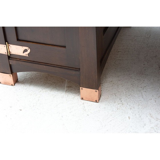 Image 1 of Vintage oak desk from the Vienna Secession, Austria-Hungary 1910