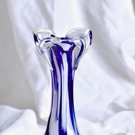 Image 1 of Murano Blown Glass Vase