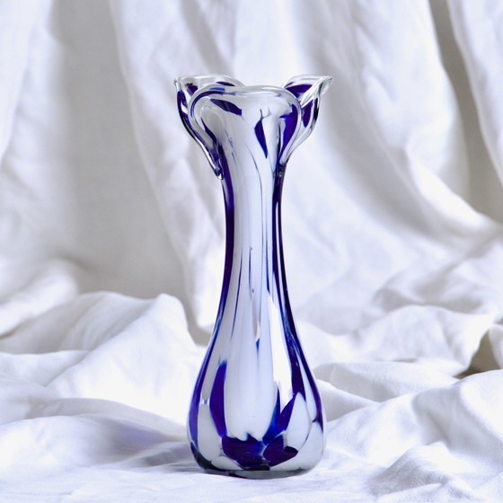 Image 1 of Murano Blown Glass Vase