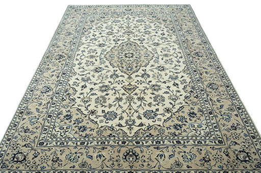 Hand-knotted Kashan Cork Oriental Rug - 294 X 196 Cm