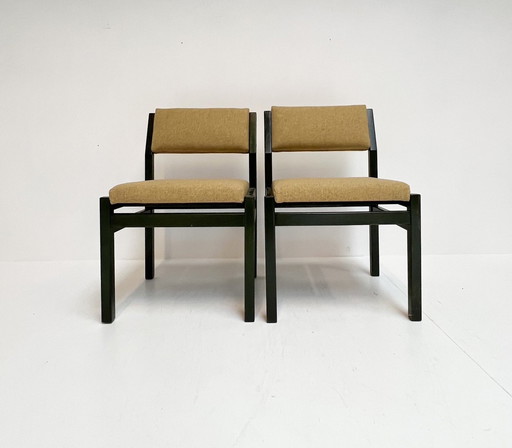 Set Sa07 Pastoe Chairs (2) By Cees Braakman, 1960'S