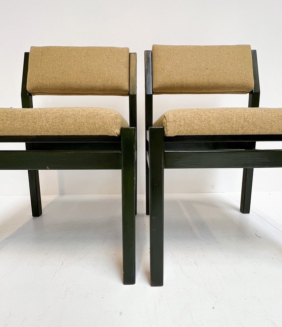 Image 1 of Set Sa07 Pastoe Chairs (2) By Cees Braakman, 1960'S