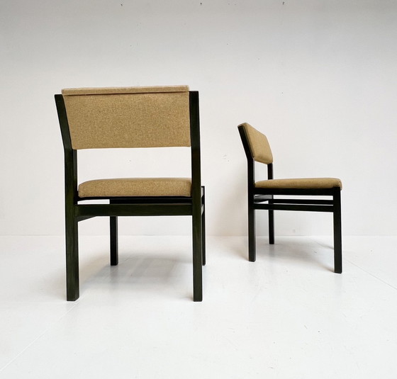 Image 1 of Set Sa07 Pastoe Chairs (2) By Cees Braakman, 1960'S