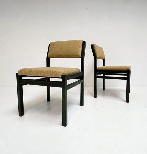 Set Sa07 Pastoe Chairs (2) By Cees Braakman, 1960'S