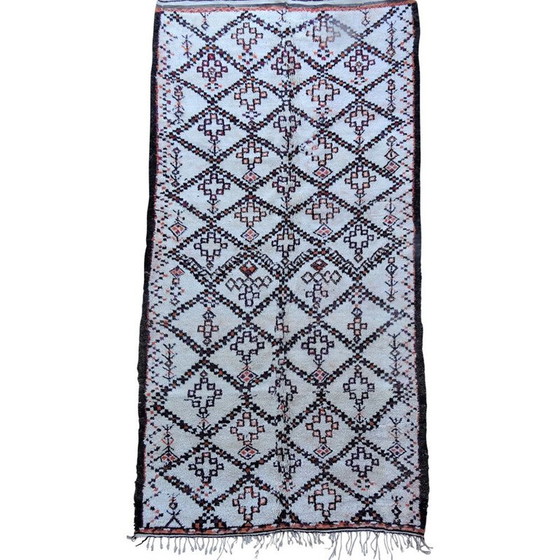 Image 1 of Vintage Berber rug Beni ouarain Marmoucha