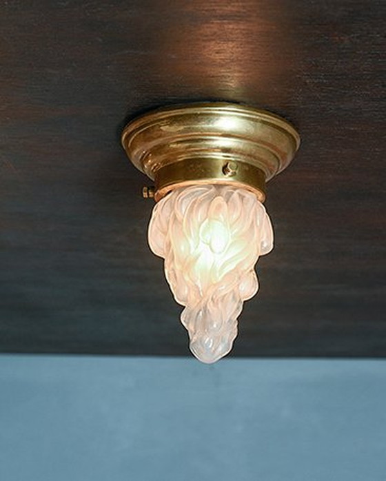 Image 1 of Art Deco Ceiling / Wall Lamp