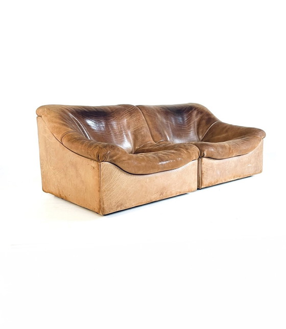 Image 1 of Vintage 2-Seater Sofa De Sede Ds46