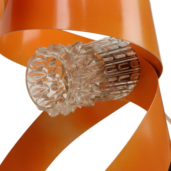 Image 1 of Abstract Orange Table Lamps