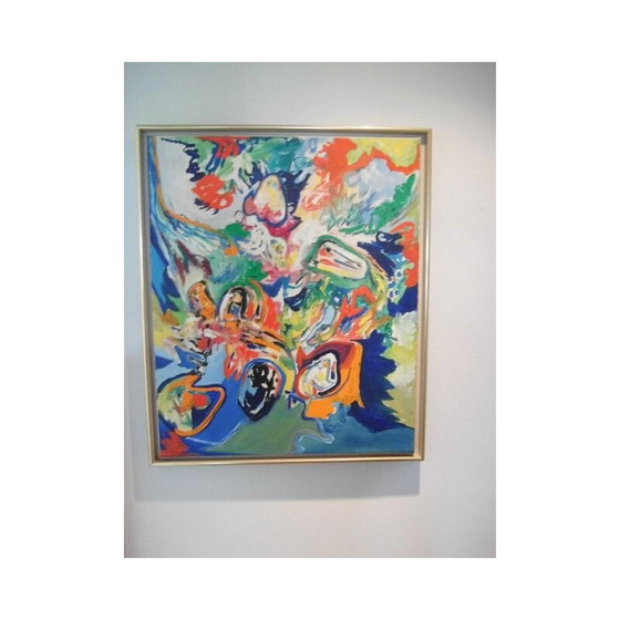 Image 1 of Vintage oil painting by Finn Pedersen