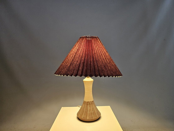 Image 1 of Danish Ceramic Floor Lamp Haslev