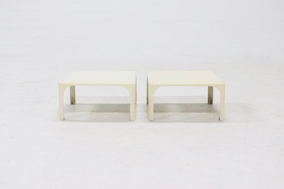 Image 1 of 2 X Vico Magistretti For Artemide Demetrio 45 Stackable Table