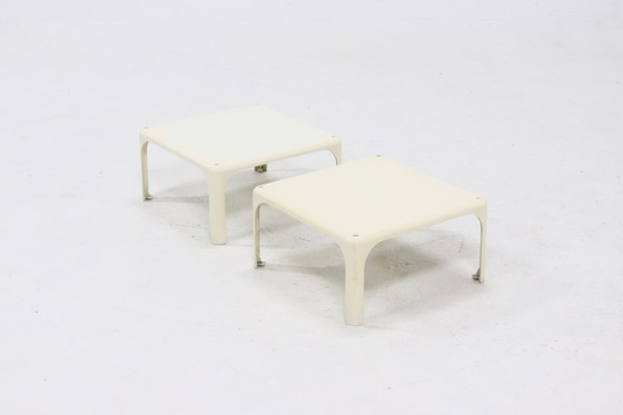 Image 1 of 2 X Vico Magistretti For Artemide Demetrio 45 Stackable Table