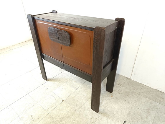 Image 1 of Hi plan Mid century bar cabinet - 1960s