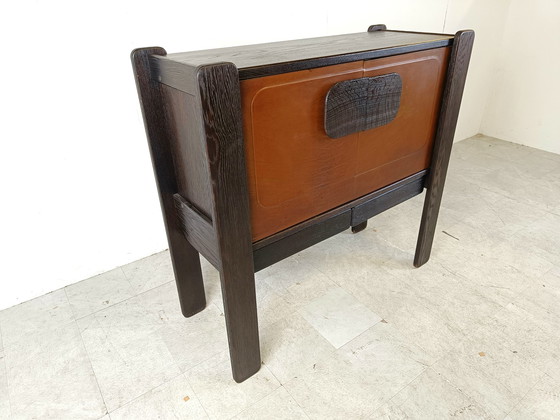 Image 1 of Hi plan Mid century bar cabinet - 1960s