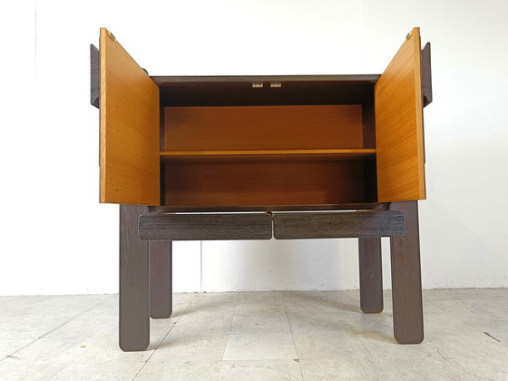 Image 1 of Hi plan Mid century bar cabinet - 1960s