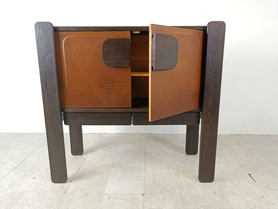 Image 1 of Hi plan Mid century bar cabinet - 1960s