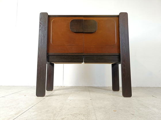 Image 1 of Hi plan Mid century bar cabinet - 1960s