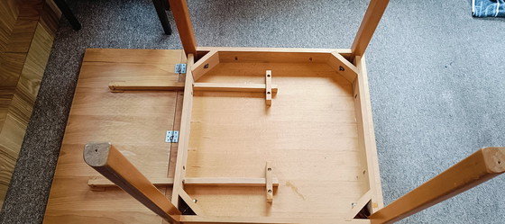 Image 1 of Wooden, Square Folding Table