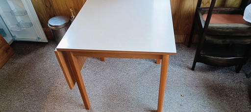 Wooden, Square Folding Table