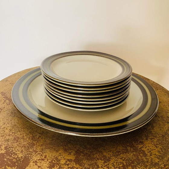 Image 1 of Vintage ceramic dessert set by Anya Jaatinen Winqvist for Arabia
