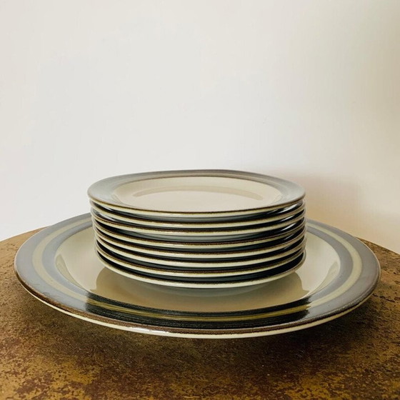 Image 1 of Vintage ceramic dessert set by Anya Jaatinen Winqvist for Arabia
