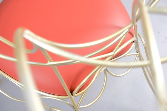 Image 1 of Sculpturales chaises à accoudoirs vintage d'Andre Dubreuil pour Cecotti, set de 2 pièces