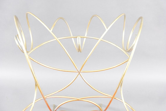 Image 1 of Sculpturales chaises à accoudoirs vintage d'Andre Dubreuil pour Cecotti, set de 2 pièces