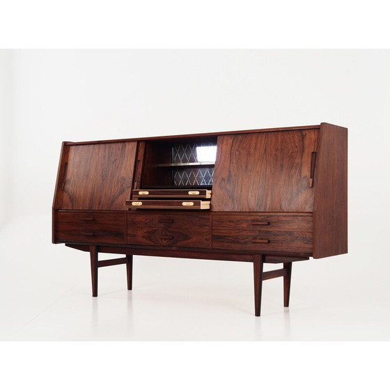 Image 1 of Vintage rosewood highboard, Denmark 1970s