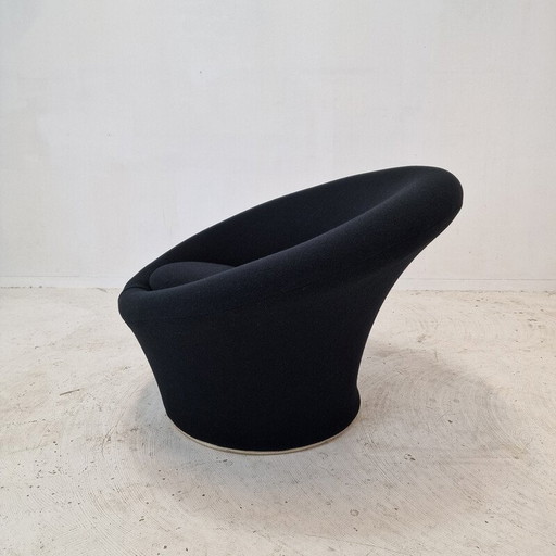 Vintage mushroom armchair in Kvadrat Tonus wool fabric by Pierre Paulin for Artifort, 1970
