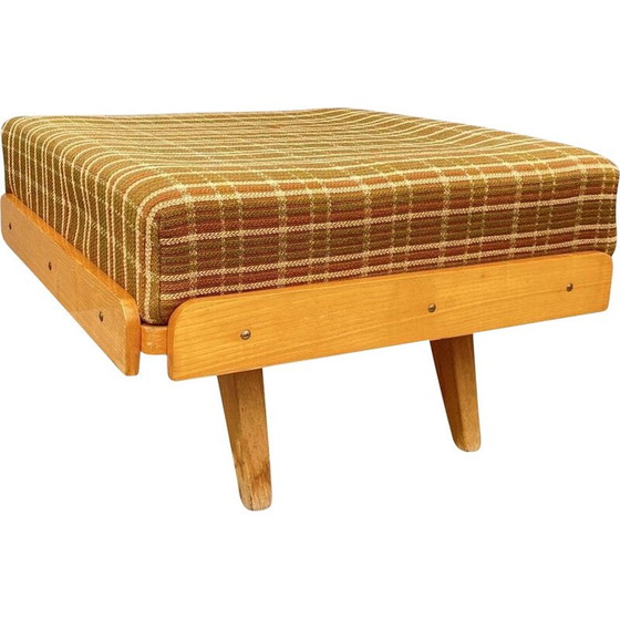 Image 1 of Mid century footstool by Frantisek Jirák for Tatra, Central Europe 1960s