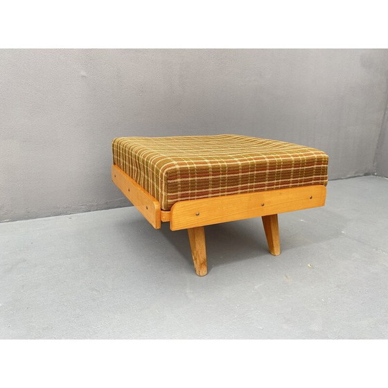 Image 1 of Mid century footstool by Frantisek Jirák for Tatra, Central Europe 1960s