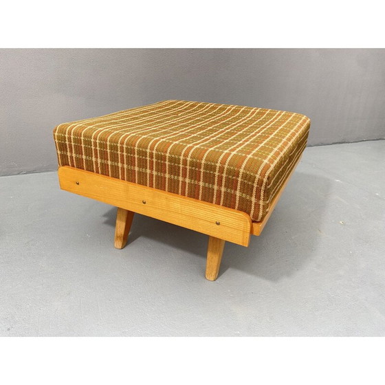 Image 1 of Mid century footstool by Frantisek Jirák for Tatra, Central Europe 1960s