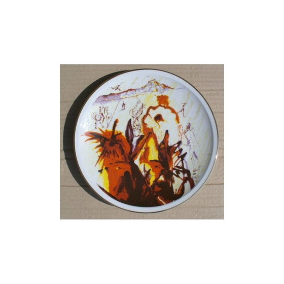 Image 1 of Vintage plate n 315 by Salvador Dalì, Italy 1980