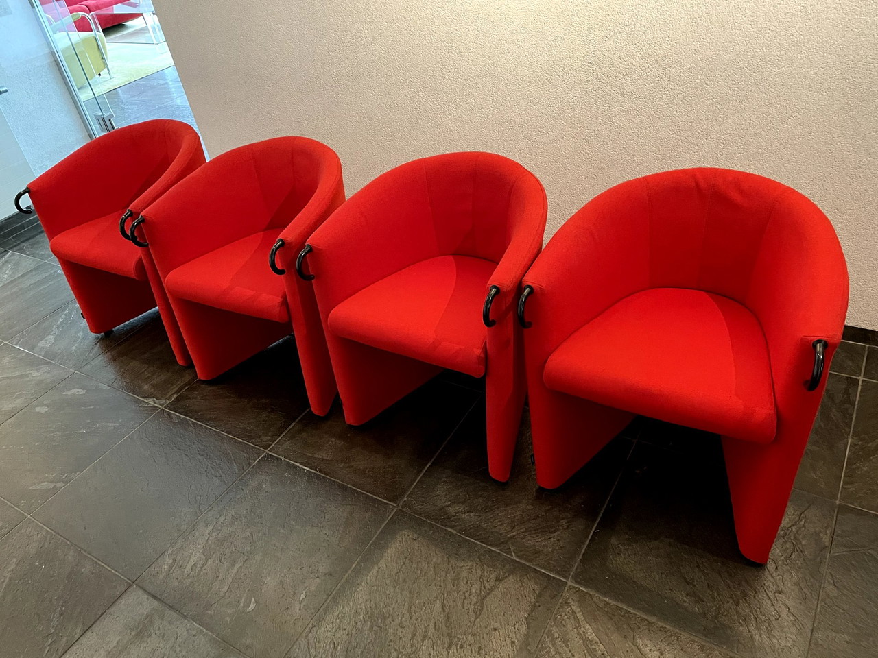 4x Chaise de salle à manger Arflex