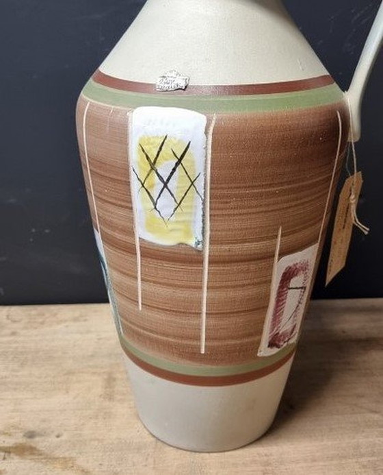 Image 1 of 1187 Vintage Ear Vase Vase West Germany