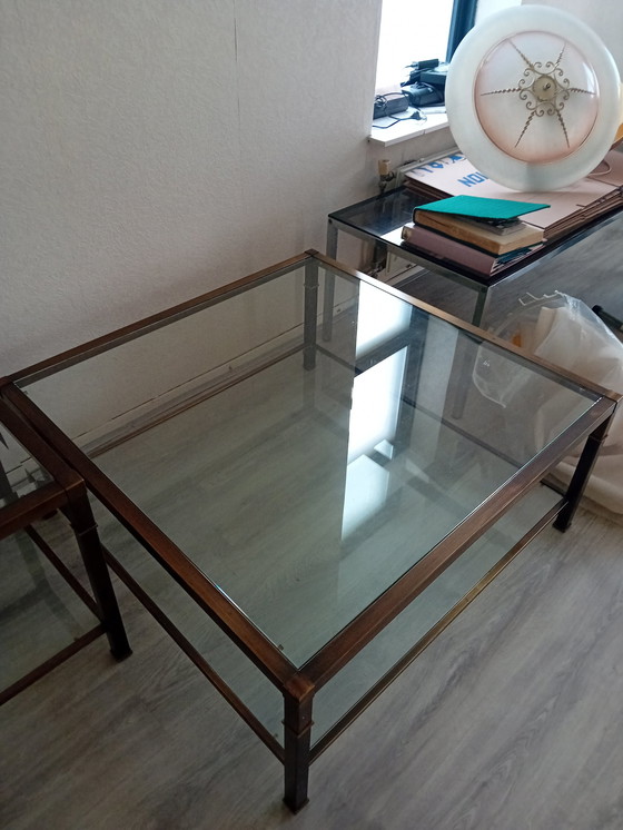 Image 1 of Set di tavolino da caffè e tavolino laterale