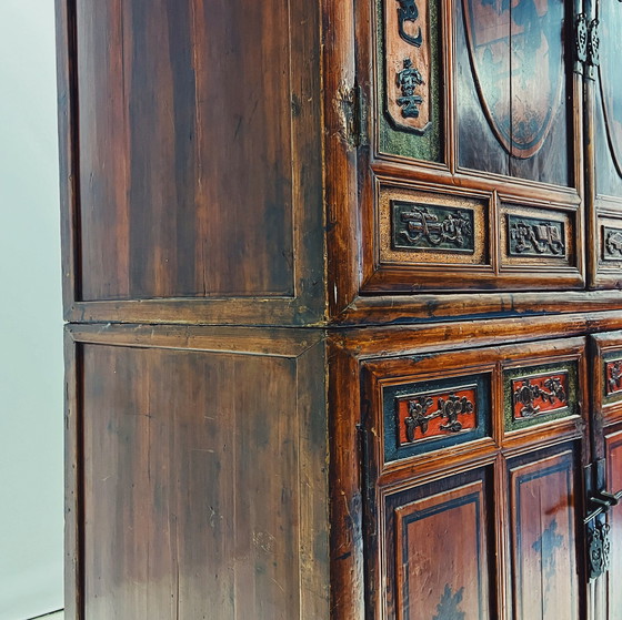 Image 1 of Antique Chinese Cabinet